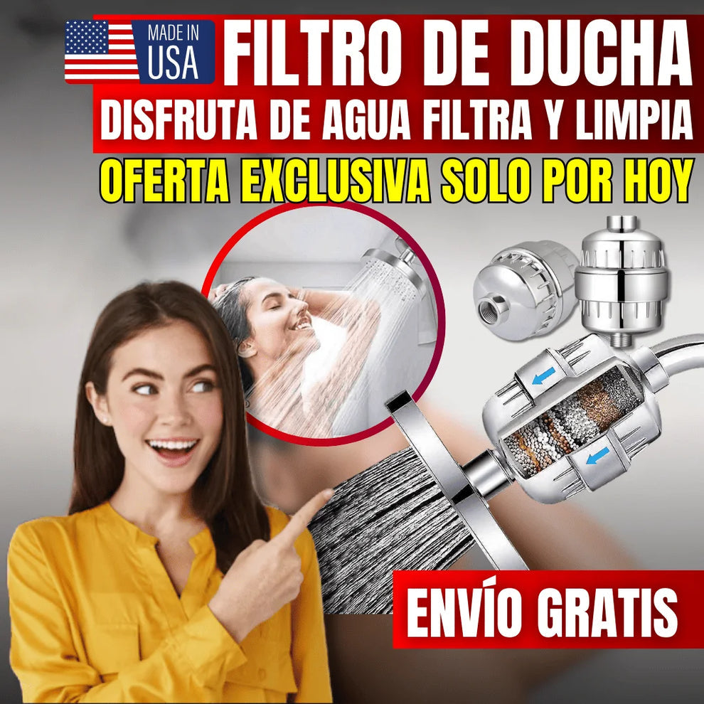 FILTRO DE DUCHA PREMIUN ¡EN PROMOCIÓN!✨