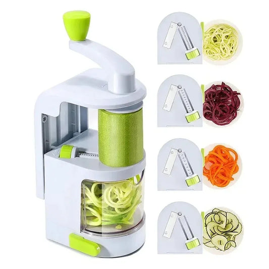 RALLADOR DE FRUTAS Y VERDURAS EN ESPIRAL PREMIUM